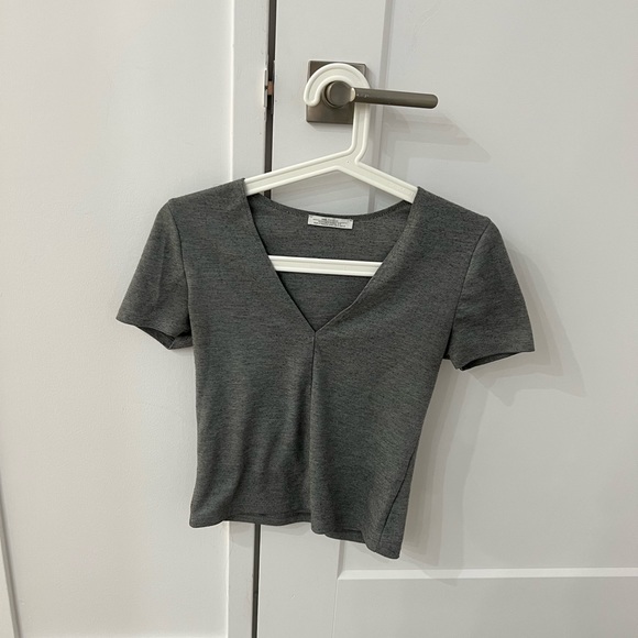 ZARA V NECK TOP - Picture 2 of 3